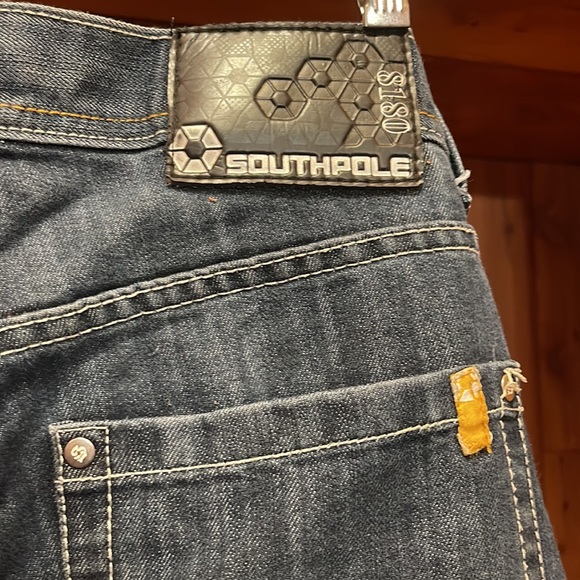 Southpole 8180 mens denim jeans 32 waist - Picture 3 of 4